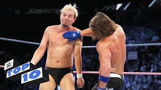 WWE top 10 mejores momentos de SmackDown Live (18-10-2016)