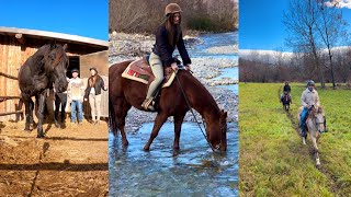 GIORNATA A CAVALLO SUL FIUME CON MIO FRATELLO - Valentina Lattanzio