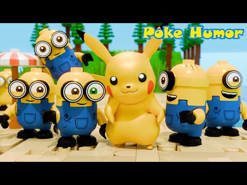 POKEMON PIKACHU and LEGO MINIONS - Despicable Me 4