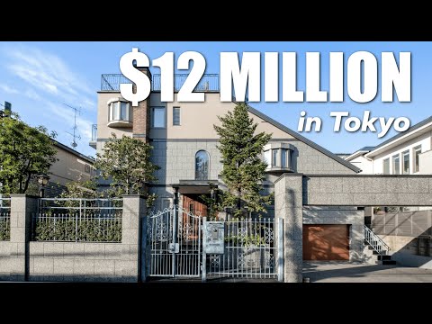 Inside a $12 Million 8 BEDROOM Tokyo Mansion | Tokyo Portfolio House Tours