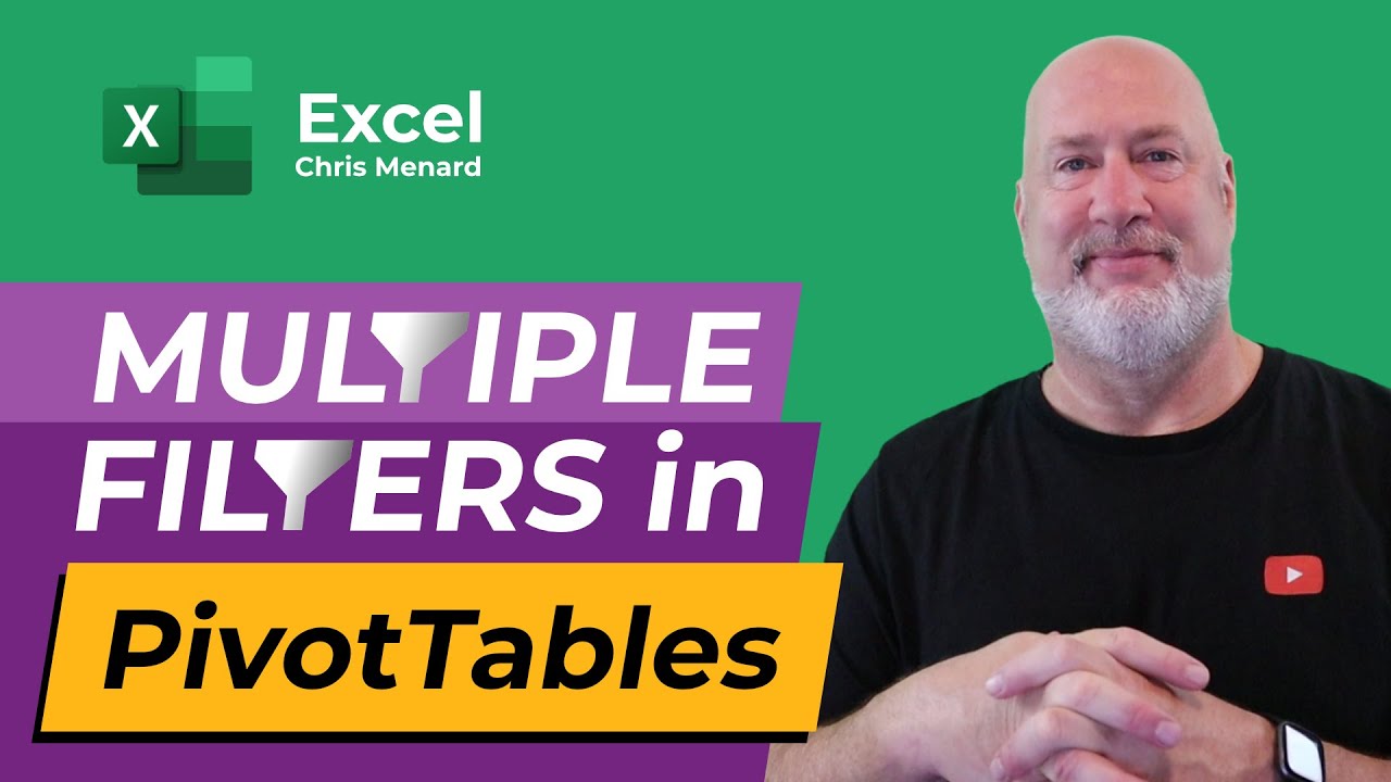 Excel – Turn on Multiple Filters in a PivotTable – Allow Multiple filters per Field Setting