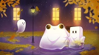 Long night and friends, warm coffee and yellow light... 👻 lofi chill/hip-hop to chill in halloween