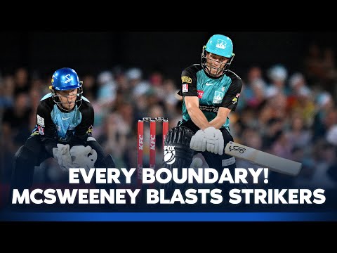 Nathan McSweeney responds to Test axing with Big Bash brilliance! 😤 🔥 | BBL | Fox Cricket