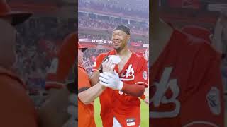 Throwback to Will Benson’s walk-off homerun 🔥 #reds #mlb #shorts