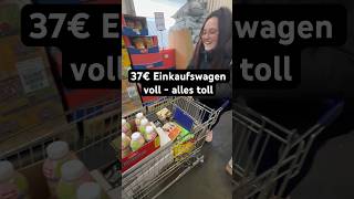 37€ - Wagen voll #scheidingslagerverkauf #einkaufswagen #lebensmittel #einkaufen #shoppen