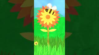 Busy Bee Meets the Bloom – A Sweet Moment! #shortskids