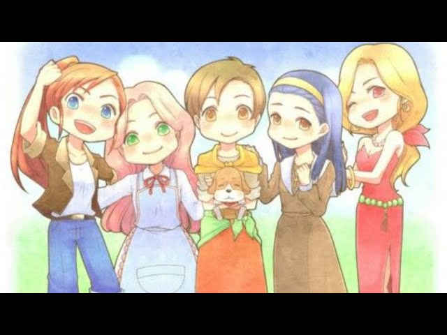 Harvest Moon SNES - All Bachelorette heart events