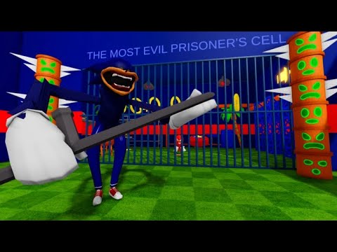 SONIC TAPE'S PRISON RUN OBBY New Scary Obby! #roblox