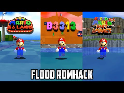 ⭐ Super Mario 64 PC Port - Flood RomHack