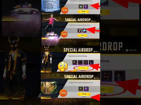 ₹10 & ₹30 Airdrop Free Fire 🤯- #shorts #freefire