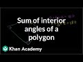Calculating the Sum of Interior Angles in Polygons