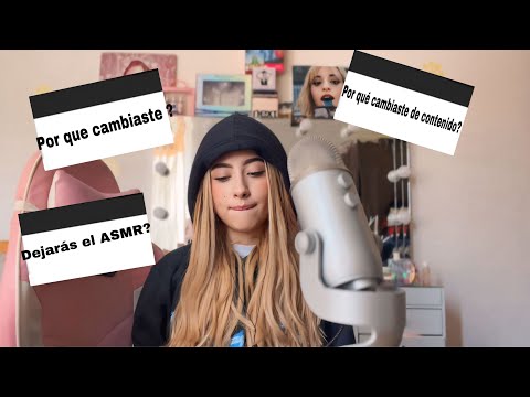 ASMR en español \ contestando preguntas ⁉️