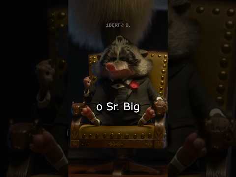 A espécie do Sr. Big é GENIAL em ZOOTOPIA