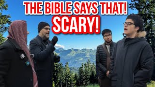 Bible says WHAT!? SCARY! Hashim Vs Christian | Speakers Corner | Hyde Park