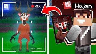 Podglądam STRASZNEGO JELENIA NA KAMERACH 📸 w Minecraft!