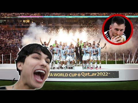I WATCHED MESSI WIN THE WORLD CUP