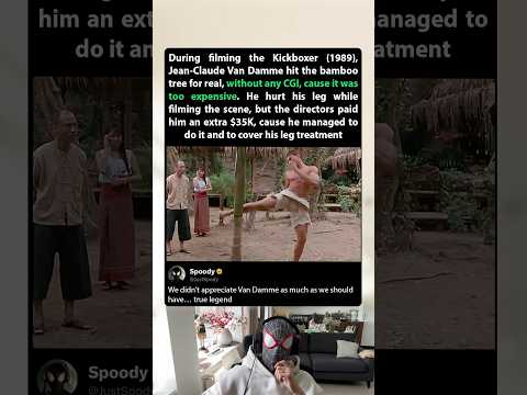 During filming the Kickboxer (1989), Van Damme earned 35K Dollars because