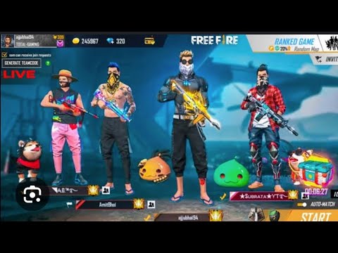 MY BIRU YT GAMING ❤️ FREE FIRE live ❤️
