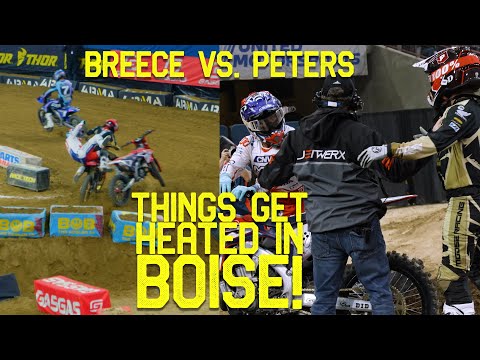 Peters and Breece Collide at Boise Arenacross