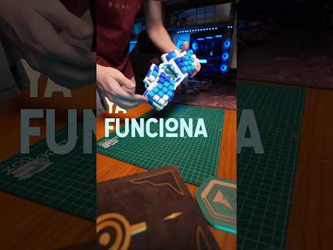 El teclado impreso en 3d no se puede usar al final?!? #maker #3dprinting #3dprint #keyboard