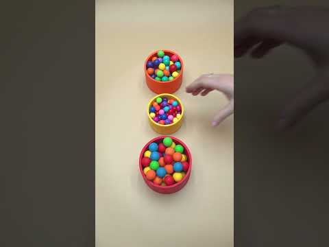 Satisfying Beads Reverse Video #satisfying #dominomarble #reverse