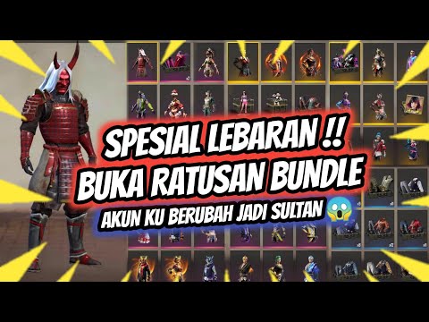 LEBARAN BUKA BUKA RATUSAN BUNDLE AUTO JADI AKUN SULTAN FREE FIRE