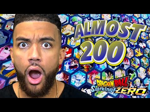 DRAGON BALL SPARKING! Zero FULL ROSTER Is INSANE (REACTION)