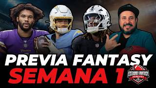 ¡Llegó la Semana 1 de NFL! Arma tus alineaciones de FANTASY FOOTBALL | MGutierrezNFL