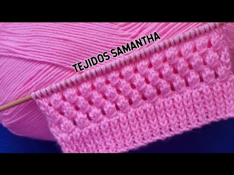 HERMOSO PATRÓN PARA TEJER CHOMPAS CHALECOS SUÉTER A DOS AGUJAS #tejedoras