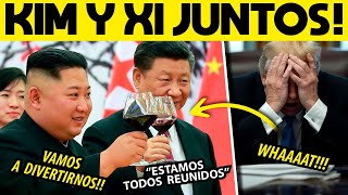 KIM Y XI JUNTOS! TRUMP ESTÁ FÚRICO!! CHINA SE REUNE CON LÍDER NORCOREANO.