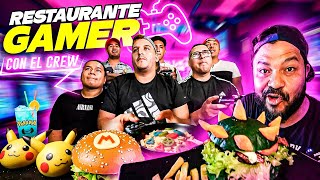 🎮Fuimos a un RESTAURANTE GAMER con el crew👾: Probando COMIDA DE VIDEOJUEGOS