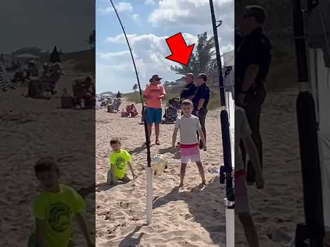 COPS CALLED ON BEACH KAREN