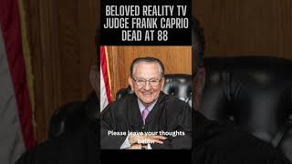 Beloved reality TV judge Frank Caprio dead at 88 #trending #shorts