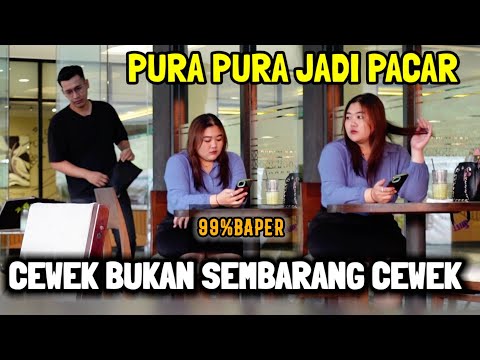 PRANK PURA PURA JADI PACAR INI CEWEK BENER" YAAK ‼️