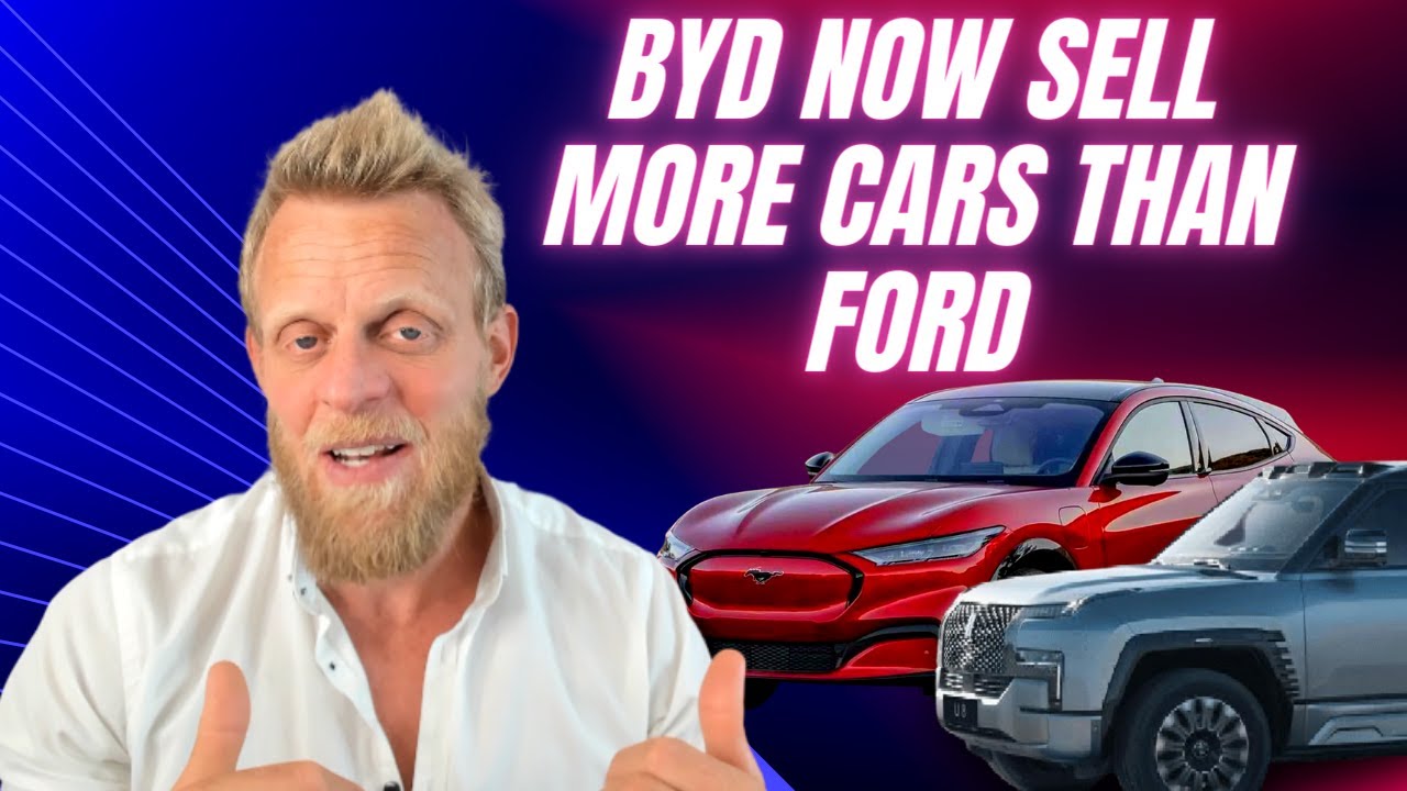 BYD replace Ford as world’s 4th best-selling car brand – almost gets 3rd
