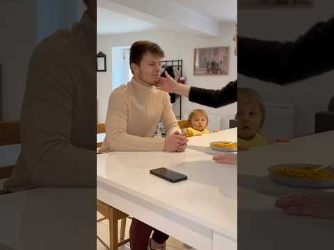 Ils se sont régalés￼ 😂 #couple #humour #baby