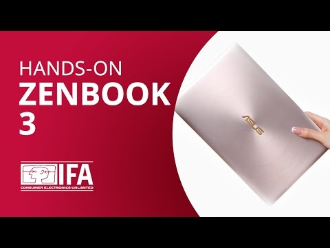 (ENGLISH) ASUS Zenbook 3: poder de fogo contra o MacBook [Hands-on IFA 2016]