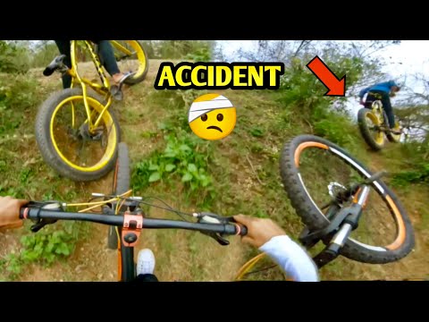 Offroading Gone WRONG 🤕 ACCIDENT Ho gaya 💔 || Hyper Ride Ho Gaya 😱|| Cycle Stunt | Cycle Vlogging