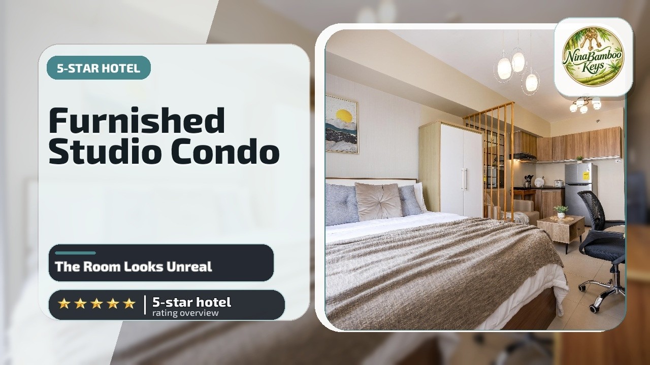 Furnished Studio Condo Rental in Cebu IT Park - The Room Looks Unreal | Cebu, Philippines🛏️