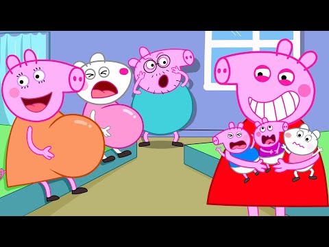 Peppa Pig Becomes A Nanny? 🐷 | Peppa Pig Funny Animation