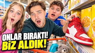 MARKETTE TERK EDİLEN ÜRÜNLERİ ALDIK!