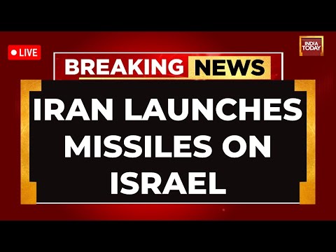 Iran Launches Missiles On Israel LIVE News | Iran Attacks Israel LIVE | Iran Strikes Israel LIVE