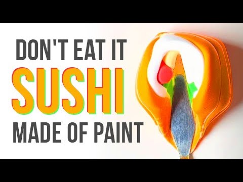 What color do mixed sushi make?