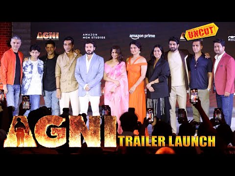 AGNI Trailer Launch UNCUT: Salute to the courage & Sacrifice of Firefighters | Pratik, Divyenndu