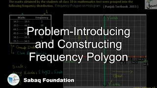 Problem on Construction of Frequency Polygon