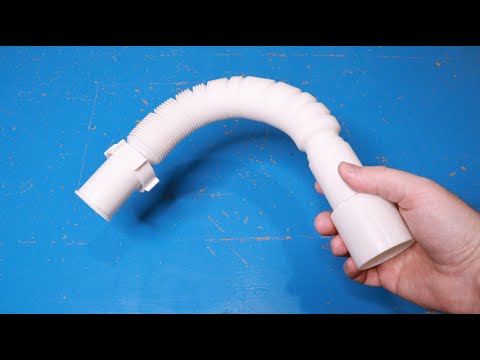 Few people know about this function of the corrugated pipe!