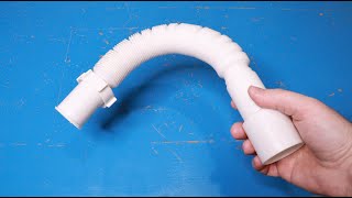 Few people know about this function of the corrugated pipe!