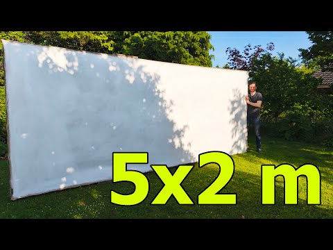 Making a HUGE canvas: stretching, gluing, priming #canvas #paintings #artistlife