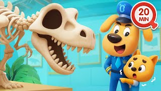 El Museo de Dinosaurios 🦖 Dibujos Animados 🔍Sheriff Labrador en Español