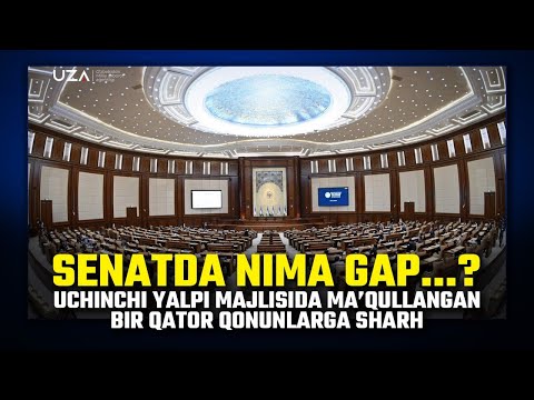 SENATDA NIMA GAP…?